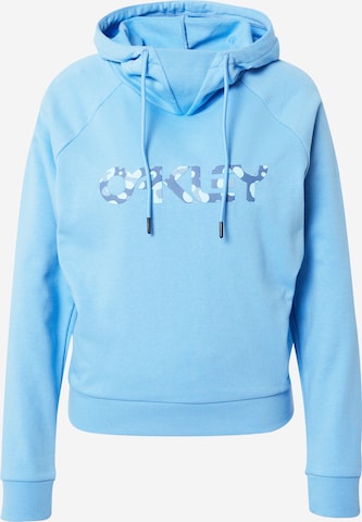 OAKLEY Athletic Sweatshirt in Blue: front