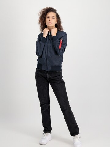 ALPHA INDUSTRIES Between-Season Jacket 'MA-1 TT' in Blue