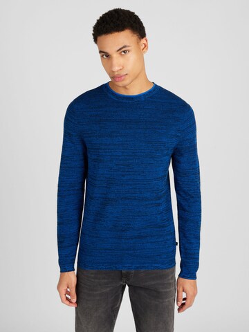 QS Pullover in Blau: predná strana