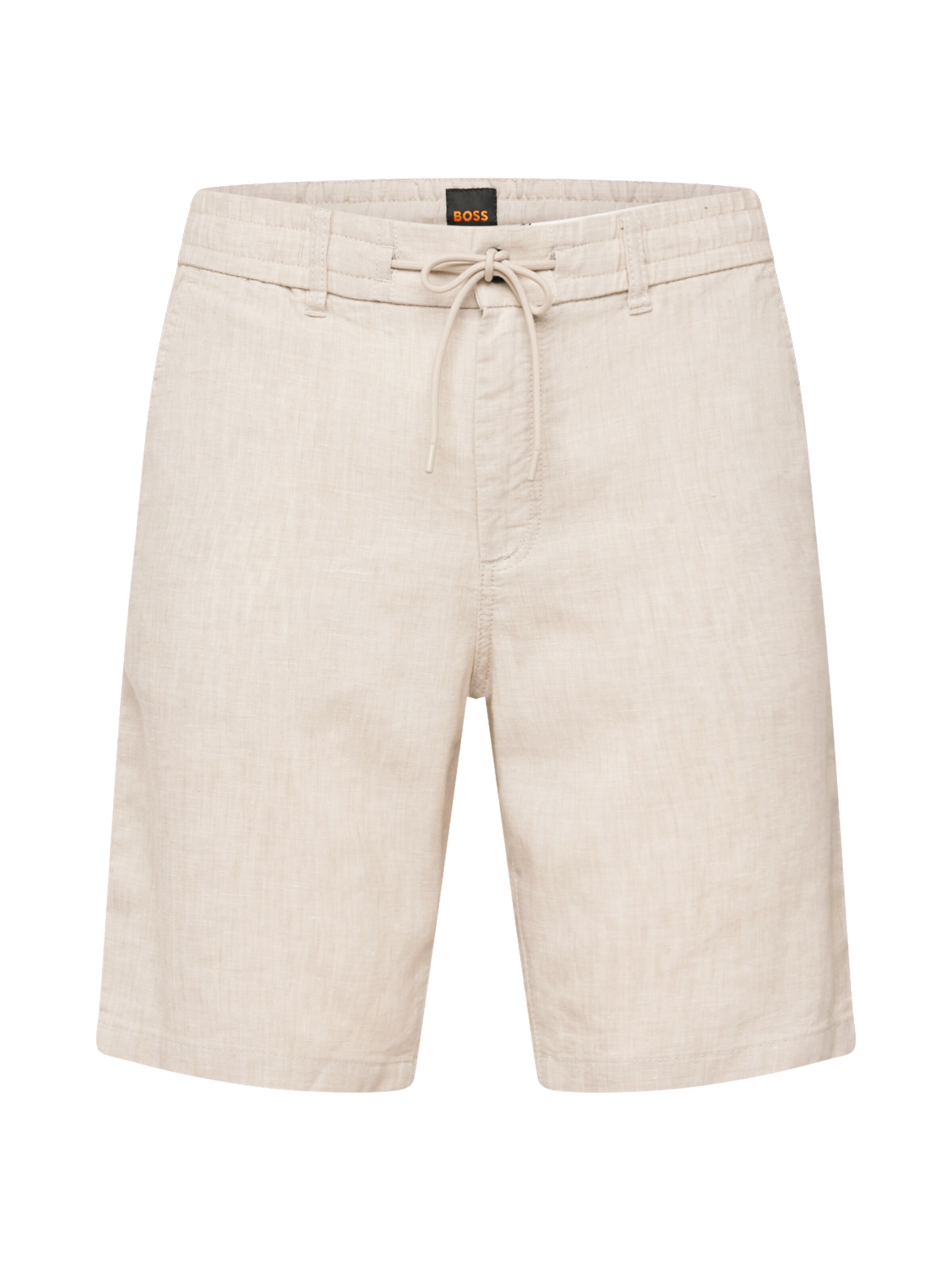 BOSS Regular Shorts 'DS' in Beige: Vorderseite