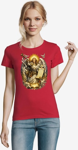 Blondie & Brownie Shirt in Rot: Vorderseite