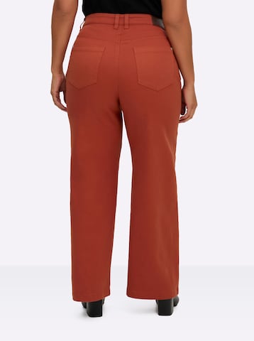 SHEEGO Широкий Джинсы 'Ella' в Красный