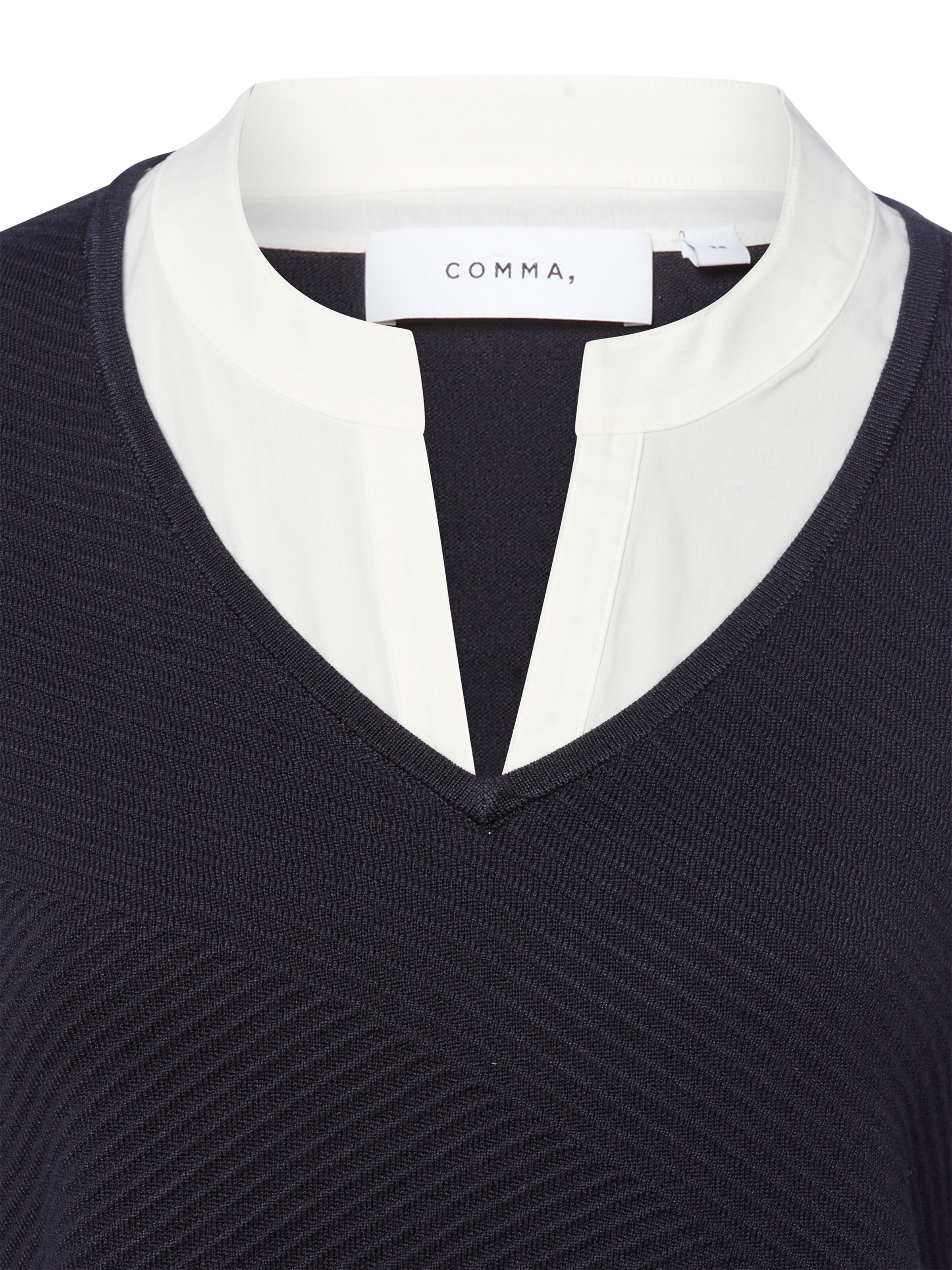 Pull-over COMMA en bleu