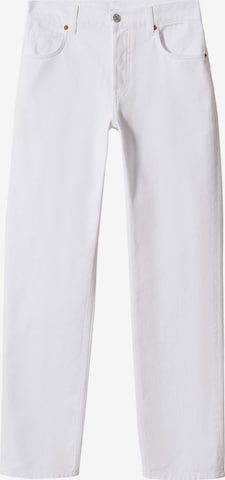 MANGO Regular Jeans 'Eliana' in White: front