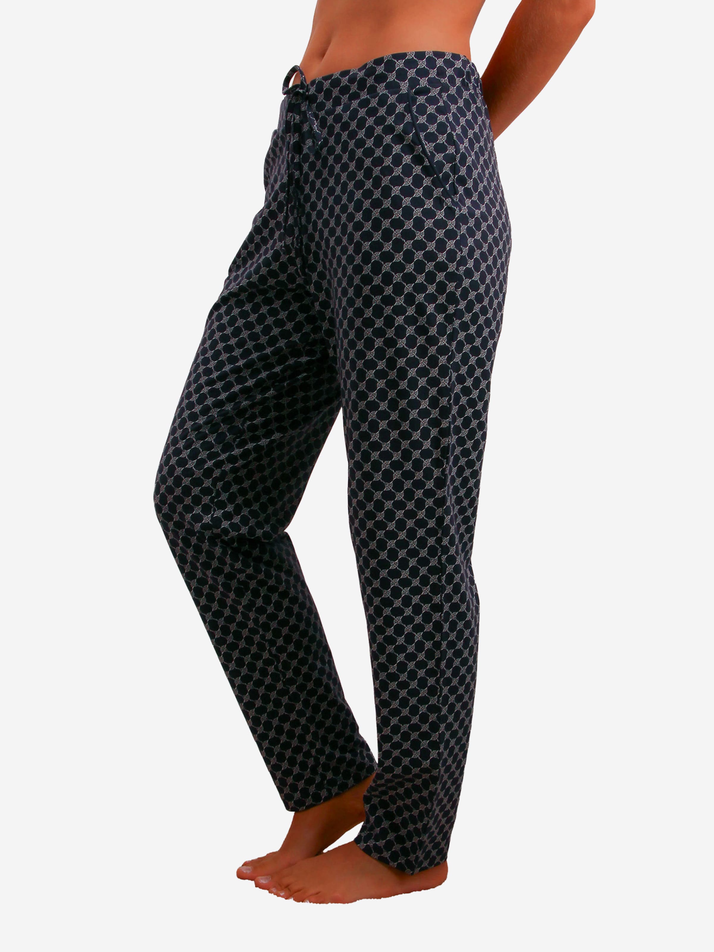 JOOP! Pyjamabroek 'Cosy' in Blauw