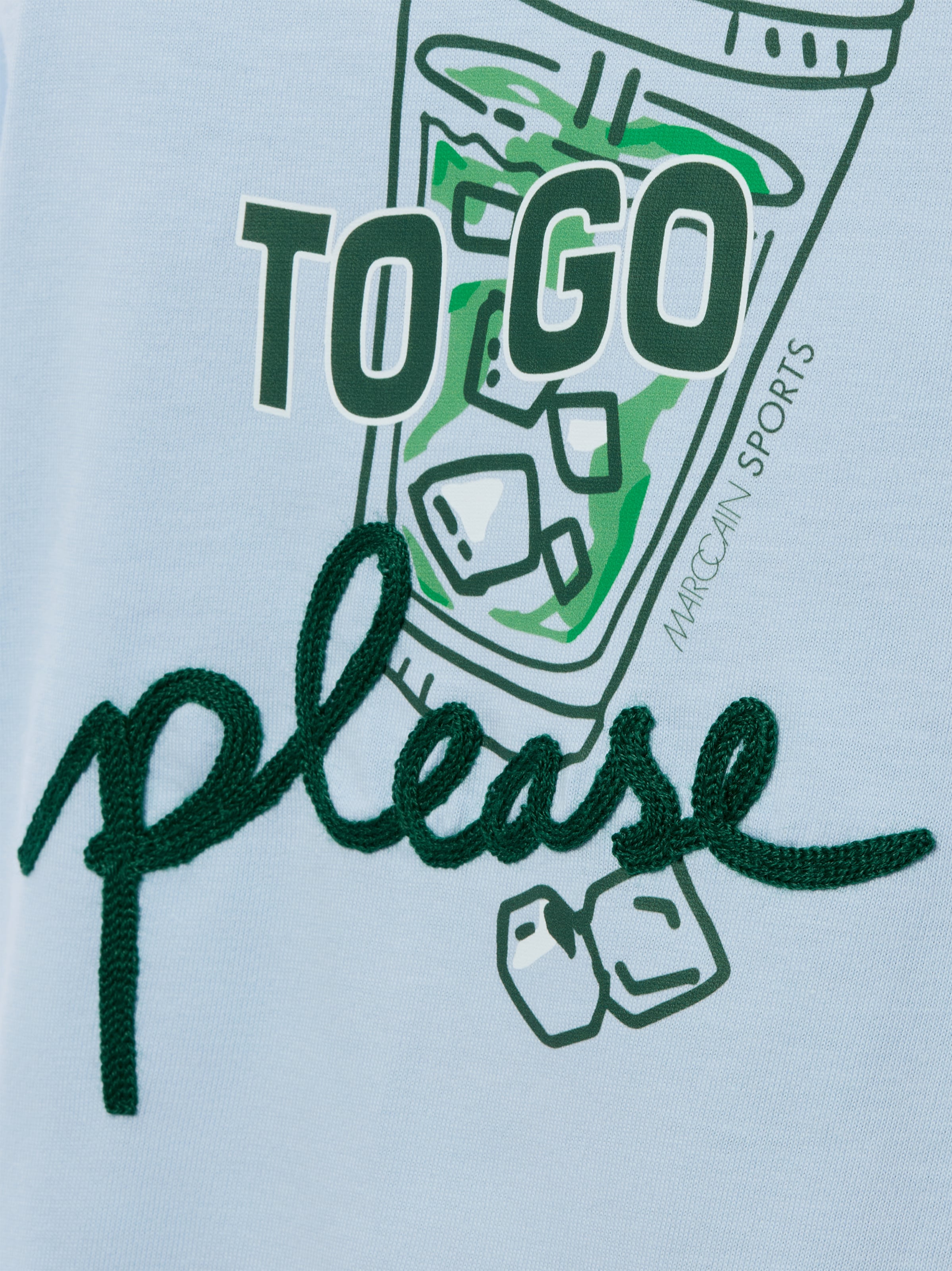 T-shirt Marc Cain en bleu