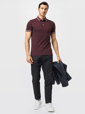 T-Shirt 'Paulos' JACK & JONES en rouge