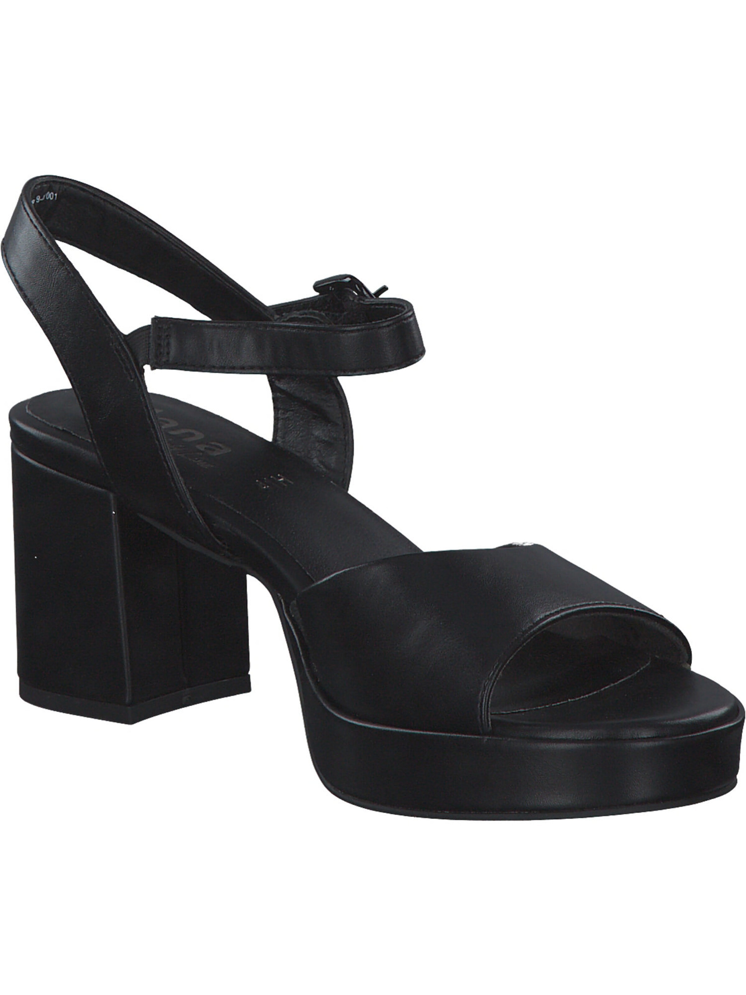 JANA Sandals '28379' in Black