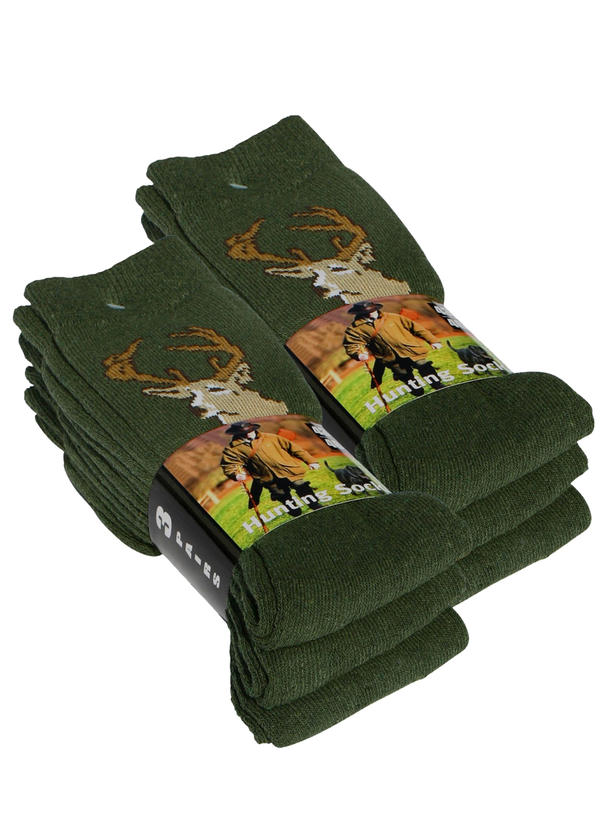 Cotton Prime - Meias em verde