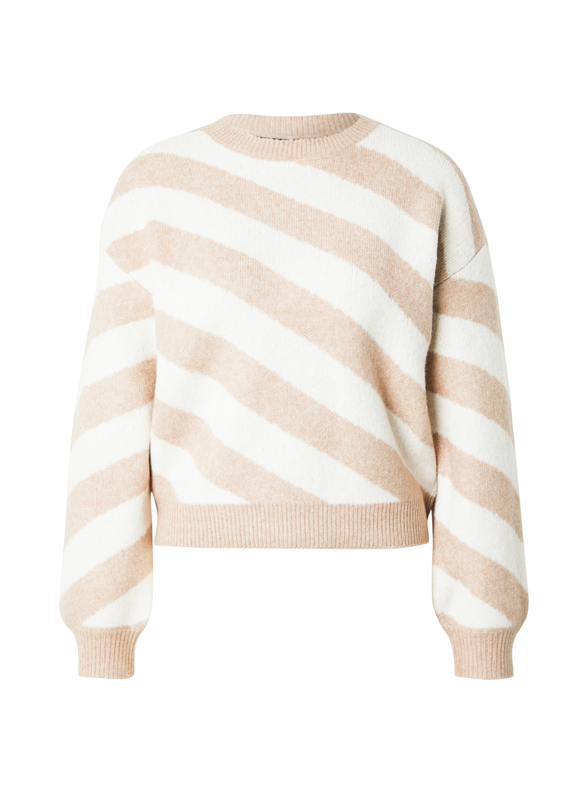 Pull-over VERO MODA en beige : devant