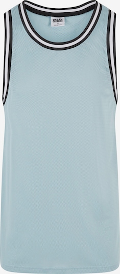 Marškinėliai iš Urban Classics, spalva – šviesiai mėlyna / juoda / balta, Prekių apžvalga