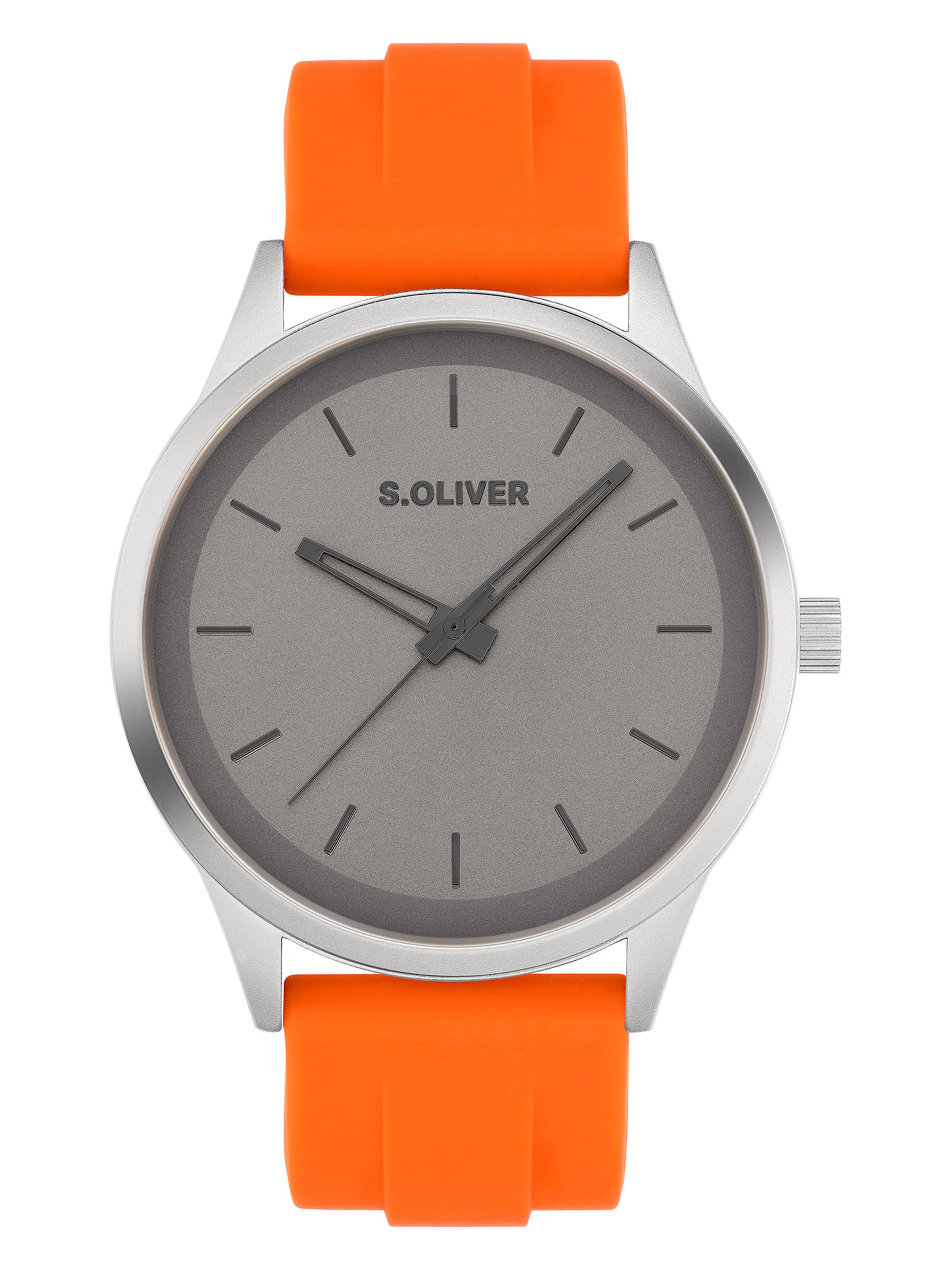 s.Oliver Analog Watch in Grey: front