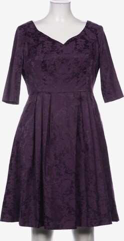 Fever London Dress in XXXL in Purple: front
