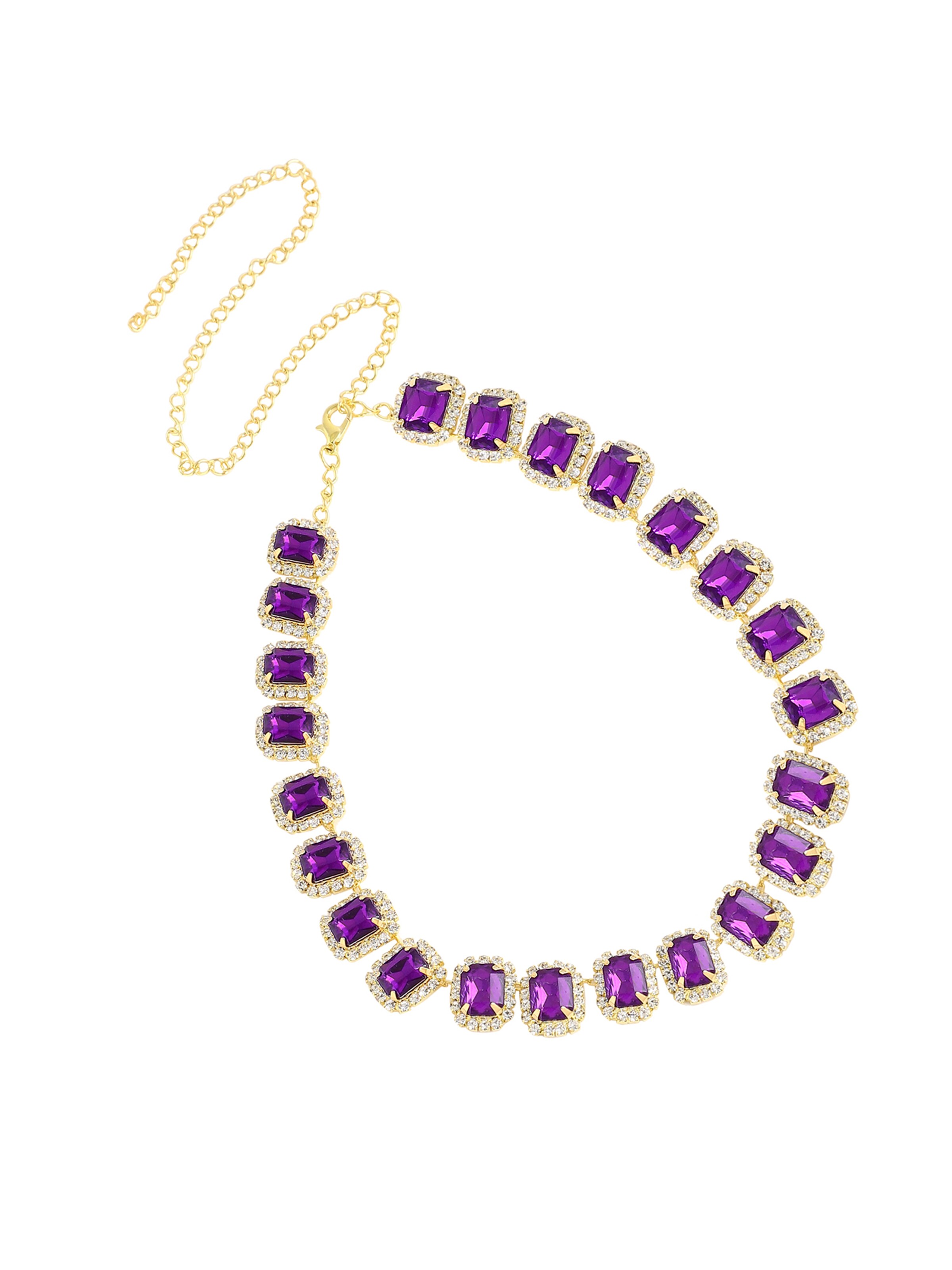 SOHI Kett 'Lysandra', värv lilla: eest vaates