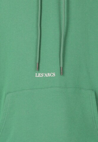 Les'Arcs Sweatshirt 'Roibin' in Grün