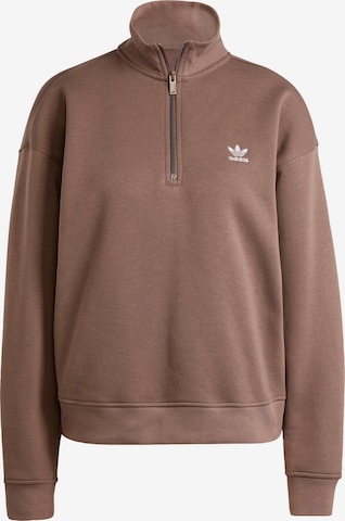 ADIDAS ORIGINALS Sweatshirt 'Essentials' i brun: framsida