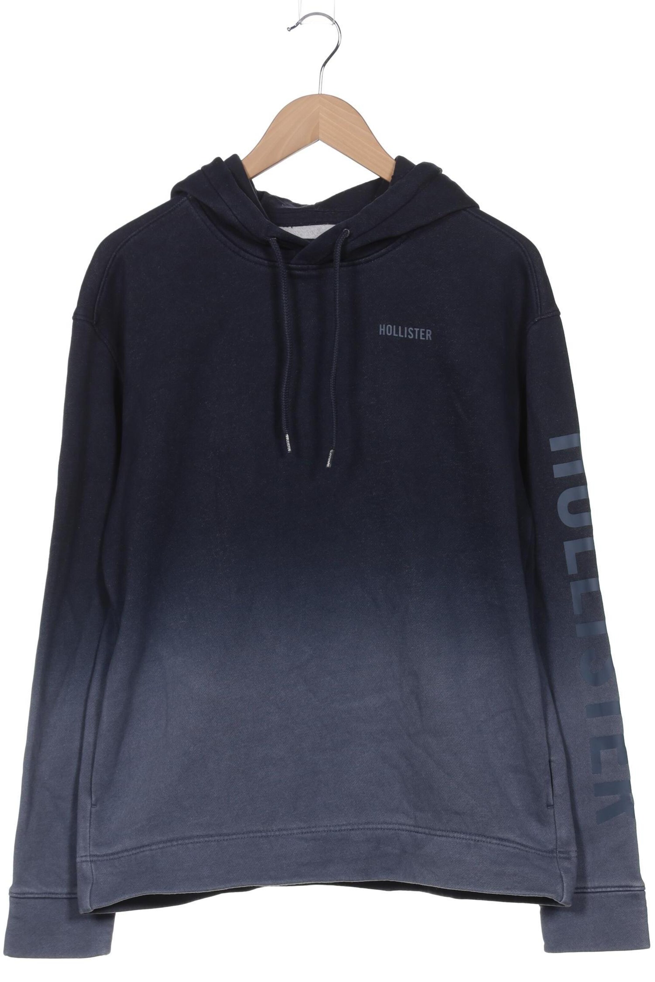 HOLLISTER Sweatshirt & Zip-Up Hoodie in M in Blue: front