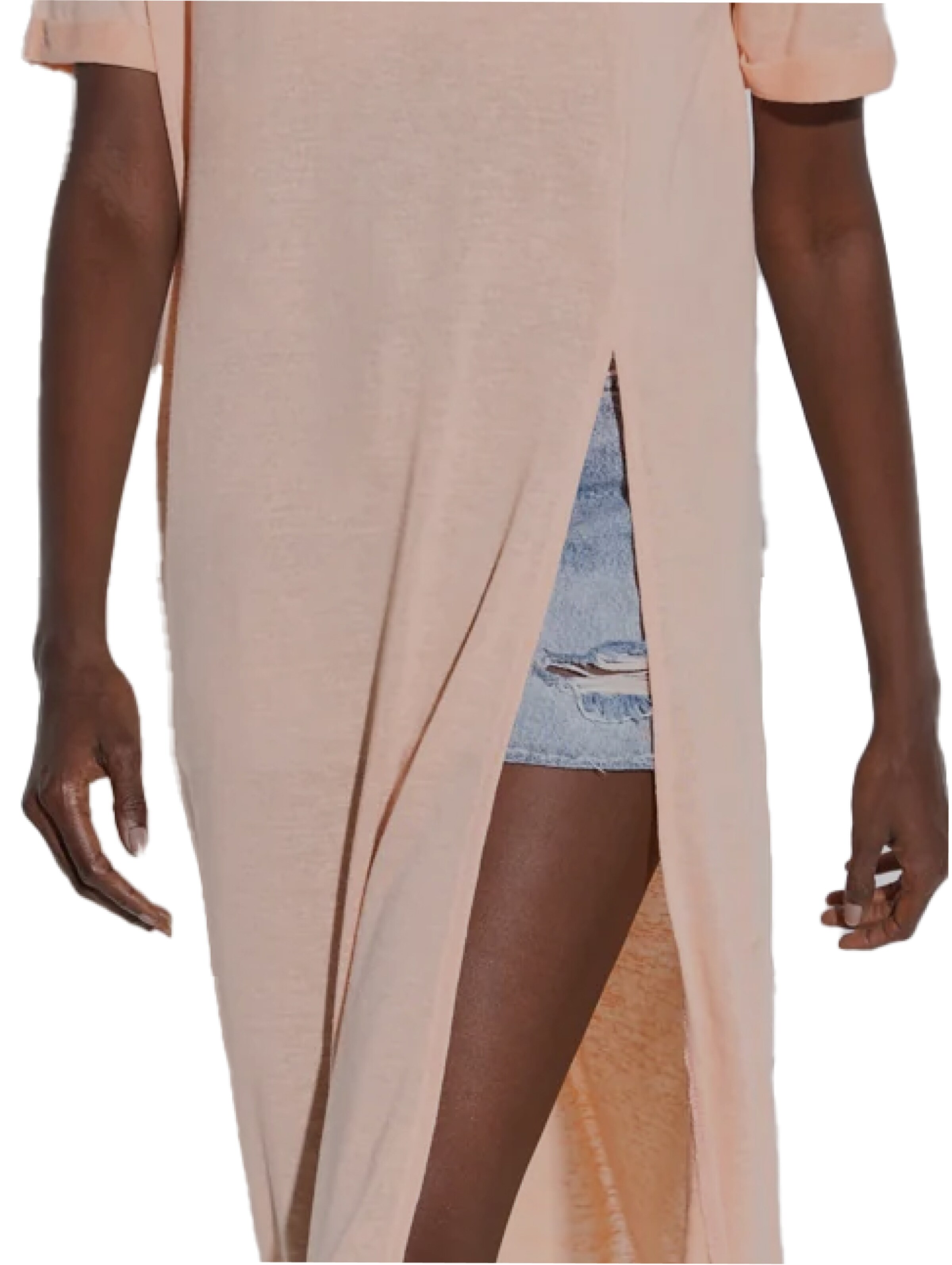 T-shirt No Matter What en orange