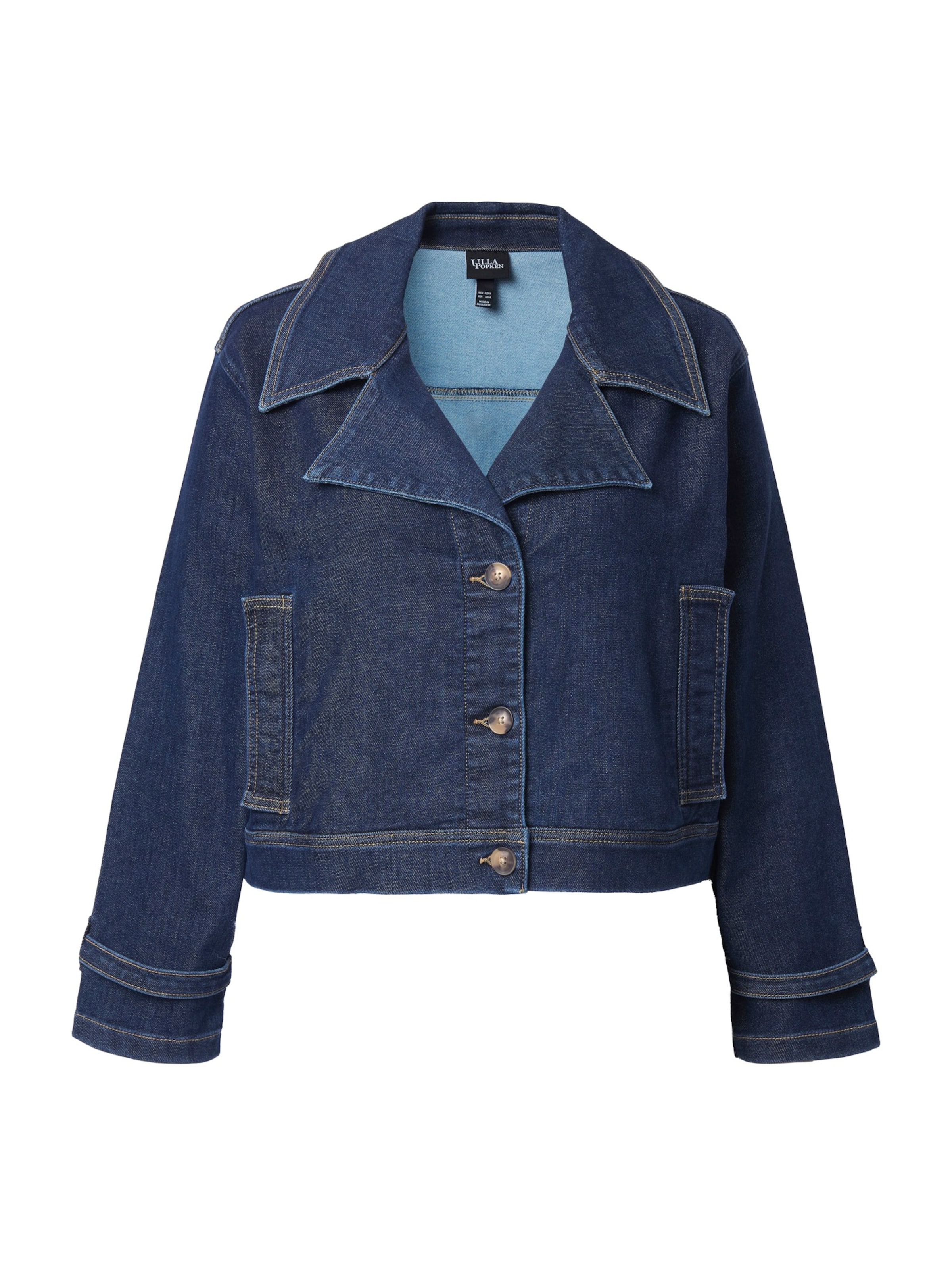 Ulla Popken Between-season jacket in Dark blue, Item view