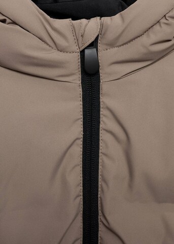 MANGO KIDS Coat 'Afrilong' in Brown