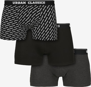 Boxeri de la Urban Classics pe gri: față
