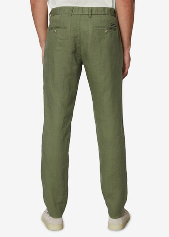 Marc O'Polo Tapered Chino in Groen