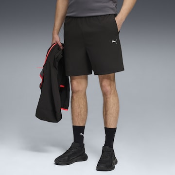 Regular Pantalon de sport PUMA en noir : devant