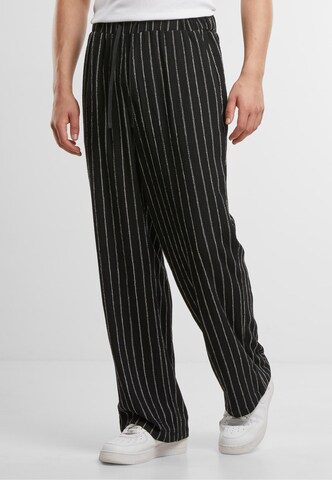 évasé Pantalon Urban Classics en noir