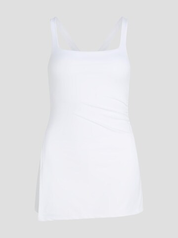 YO-GAYA Sportjurk 'Timeless Tennis Dress' in Wit: voorkant