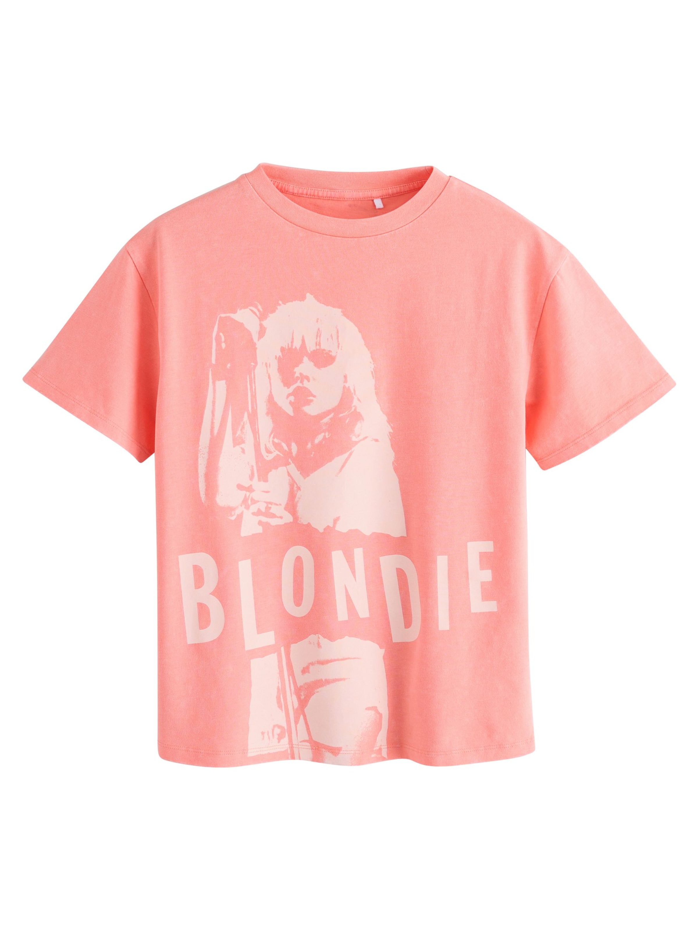 Next T-shirt 'Blondie' i röd: framsida