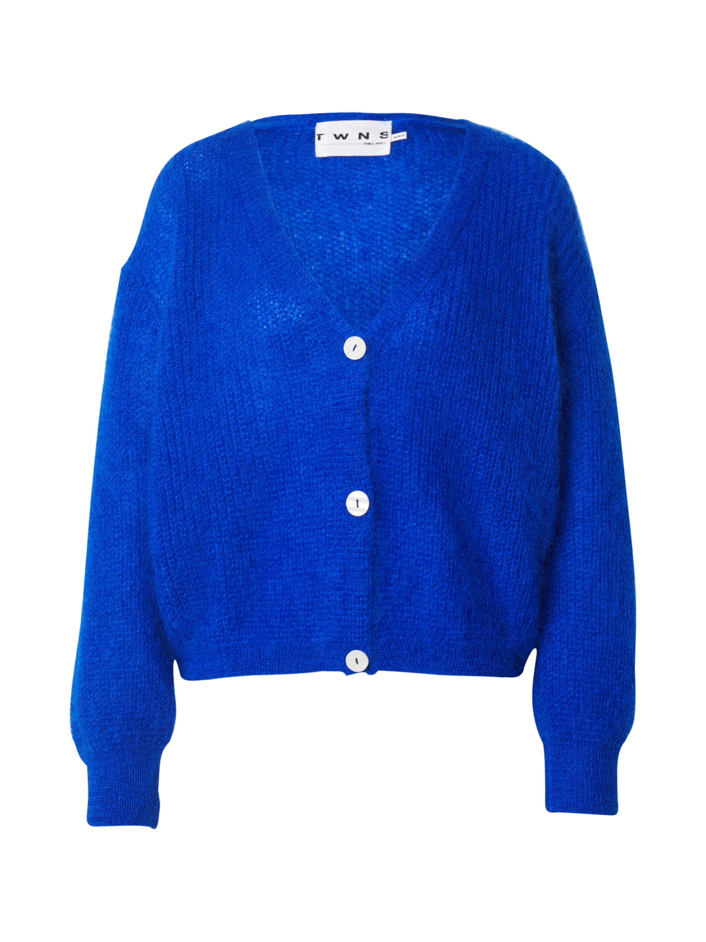 TWNS THE LABEL Kardigan 'Erie' – modrá: přední strana