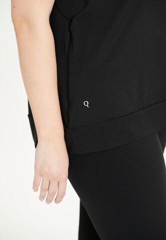 Q by Endurance Performance Shirt 'Hella' in Black