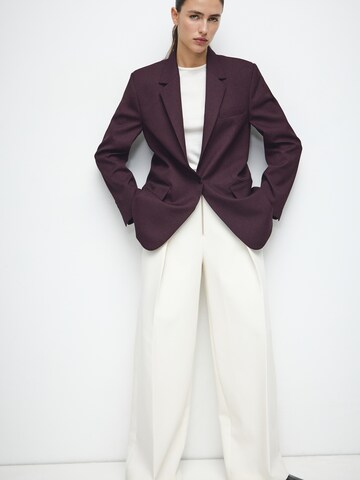 MANGO Blazer 'Hidra' in Red: front