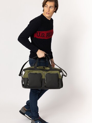 Borsa weekend di U.S. POLO ASSN. in verde