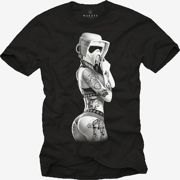 MAKAYA Shirt in Black: front