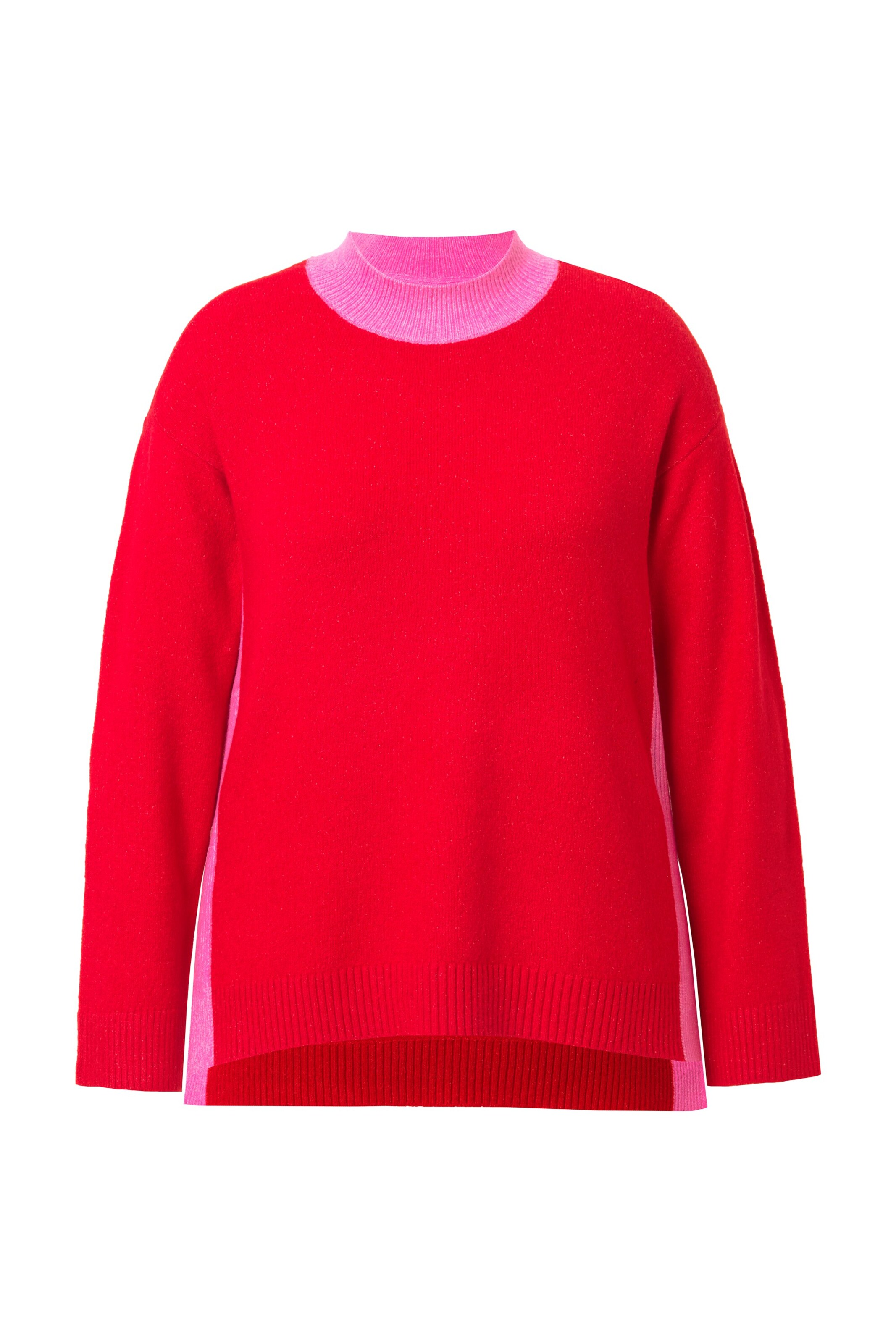 Ulla Popken Trui in Rood: voorkant