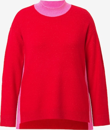Ulla Popken Trui in Rood: voorkant