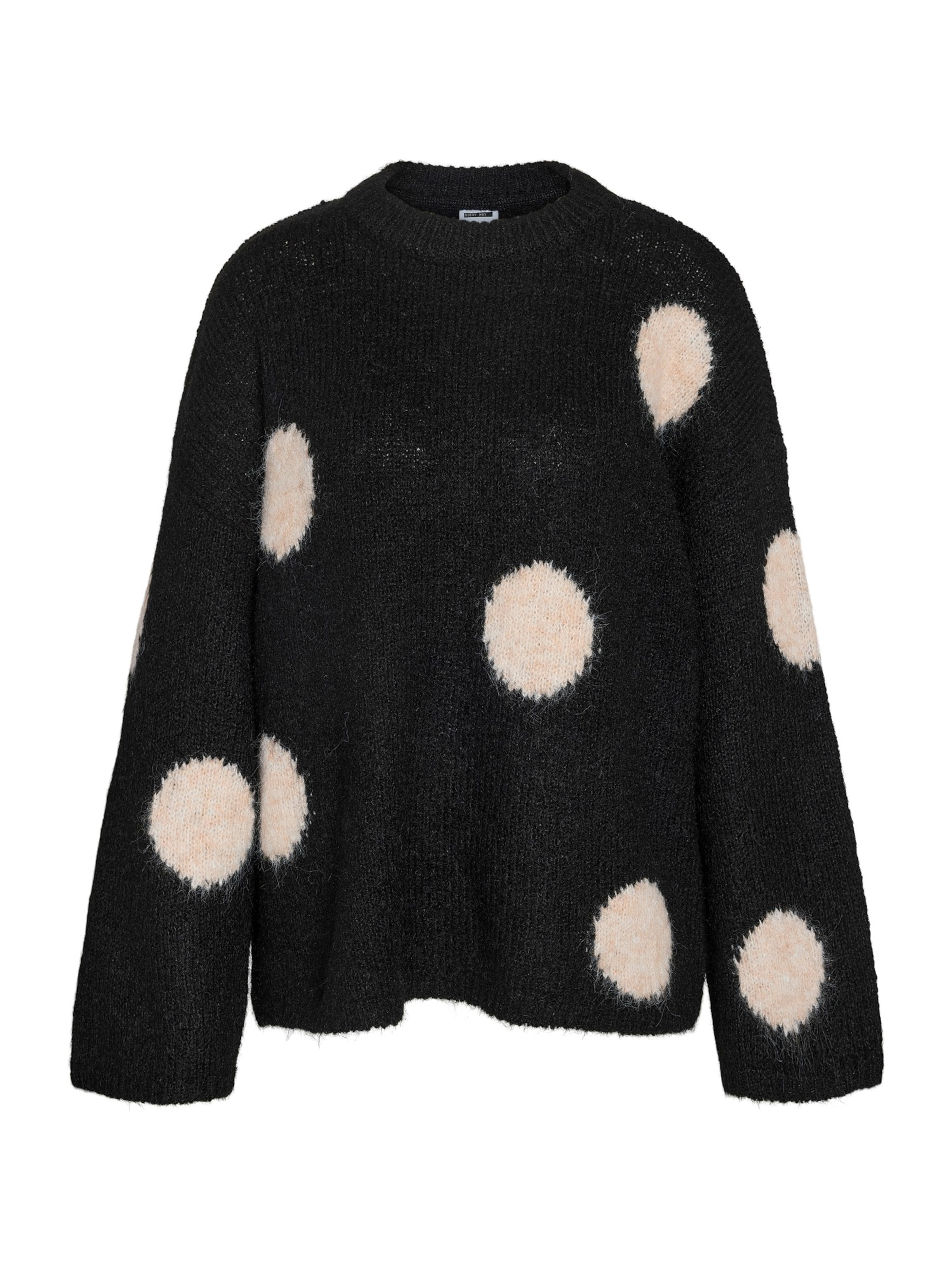 Noisy may Pulover 'NMSUTTON' | črna barva: sprednja stran