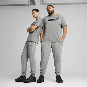 PUMA Tapered Trousers 'Essentials No. 1' in Grey