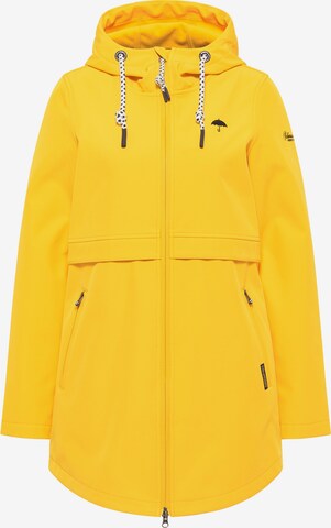 Schmuddelwedda Raincoat in Yellow: front