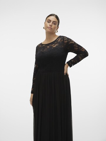 Vero Moda Curve Avondjurk 'ABIGAIL' in Zwart