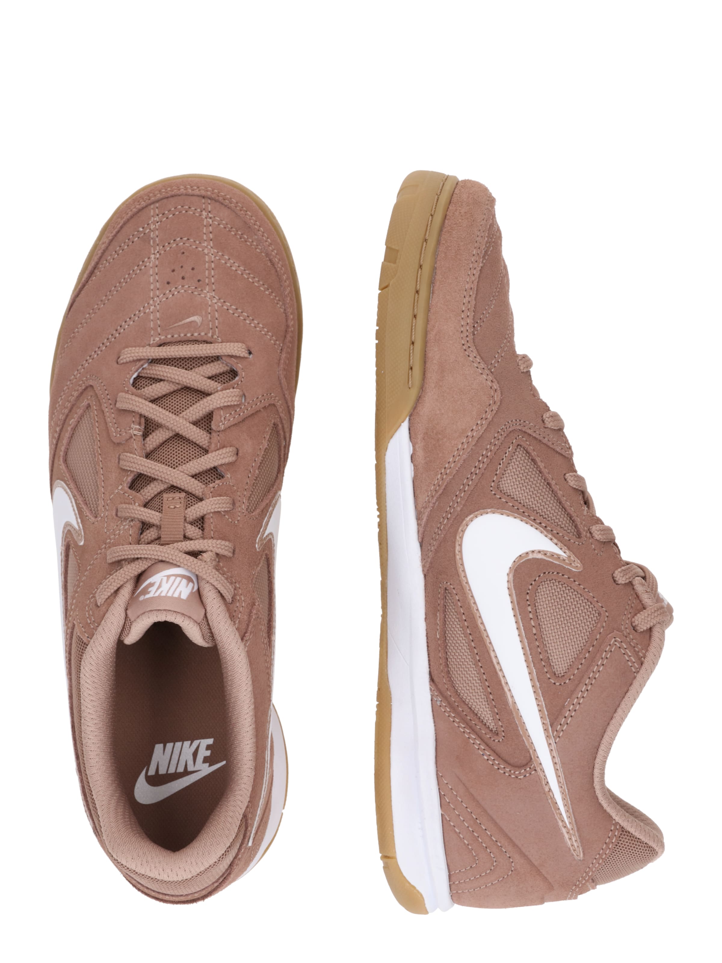 Nike Sportswear Низкие кроссовки 'GATO' в Бежевый: сбоку