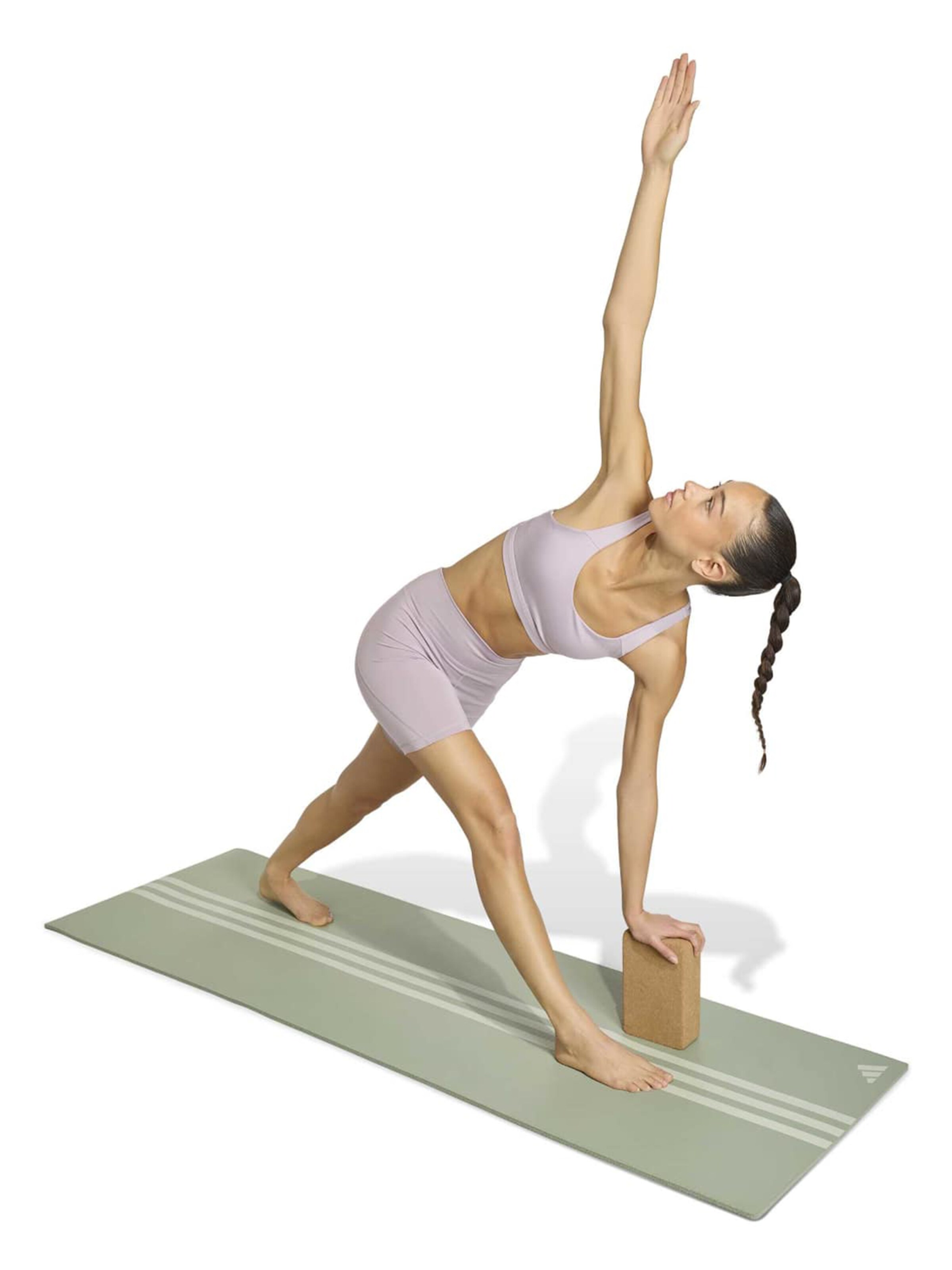 ADIDAS PERFORMANCE Skinny Workout Pants 'All Me Ess' in Purple