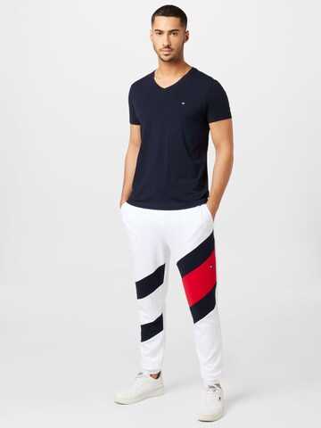 Tommy Hilfiger Sport Tapered Hose in Weiß