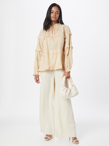 Love & Divine Bluse in Beige