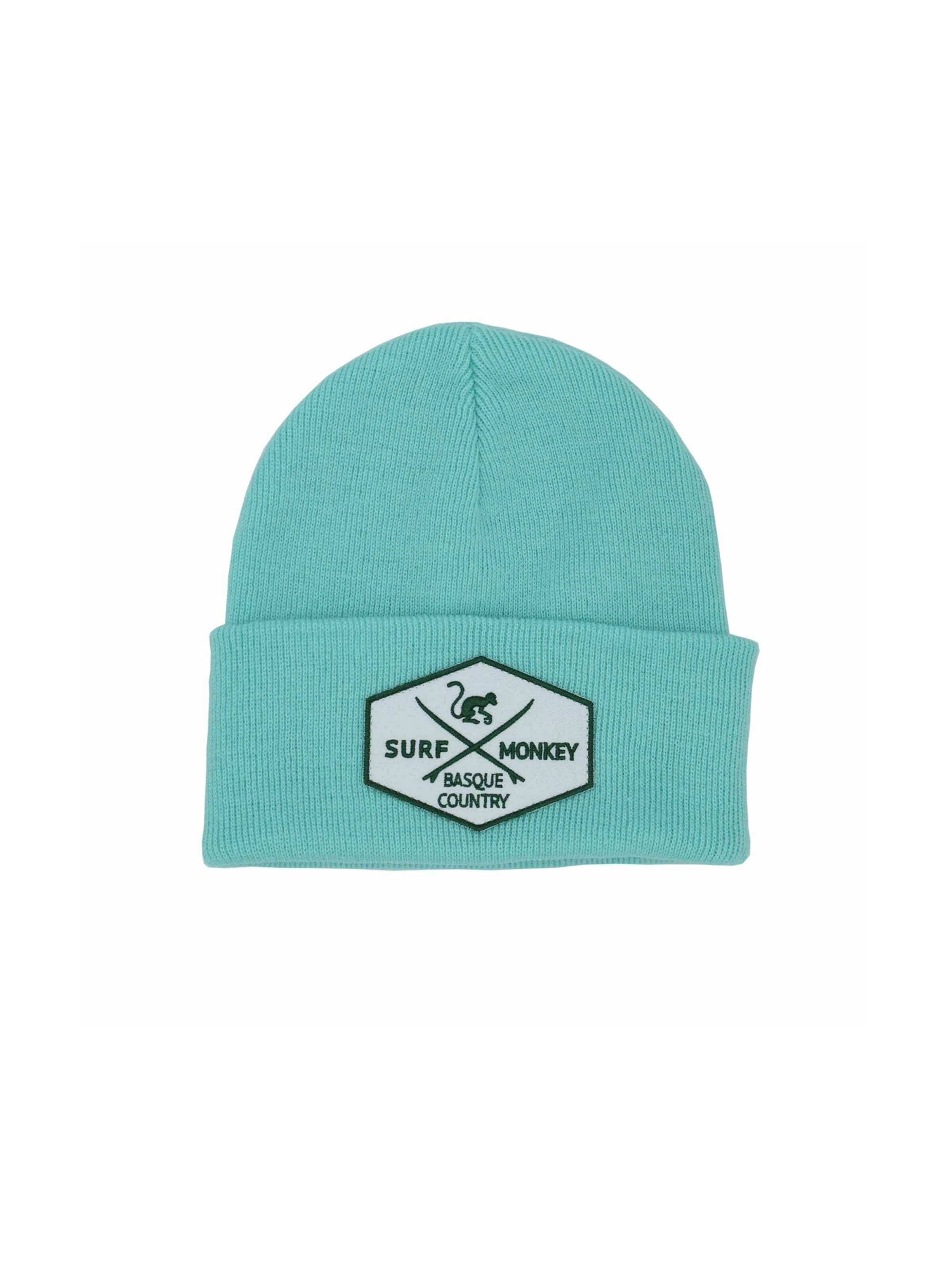 Berretto di Surf Monkey in blu: frontale