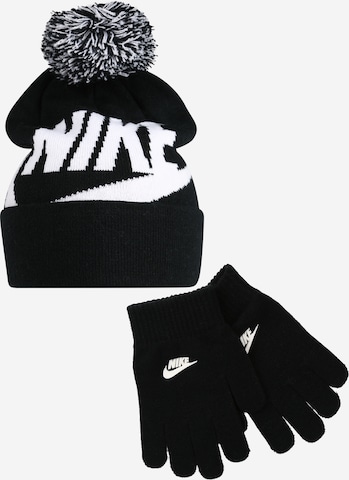 Nike Sportswear Set in Black: front