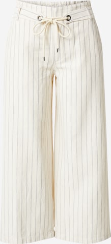 ESPRIT Široke hlačnice Hlače | siva barva: sprednja stran