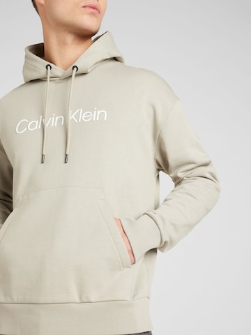 Felpa 'HERO' di Calvin Klein in grigio