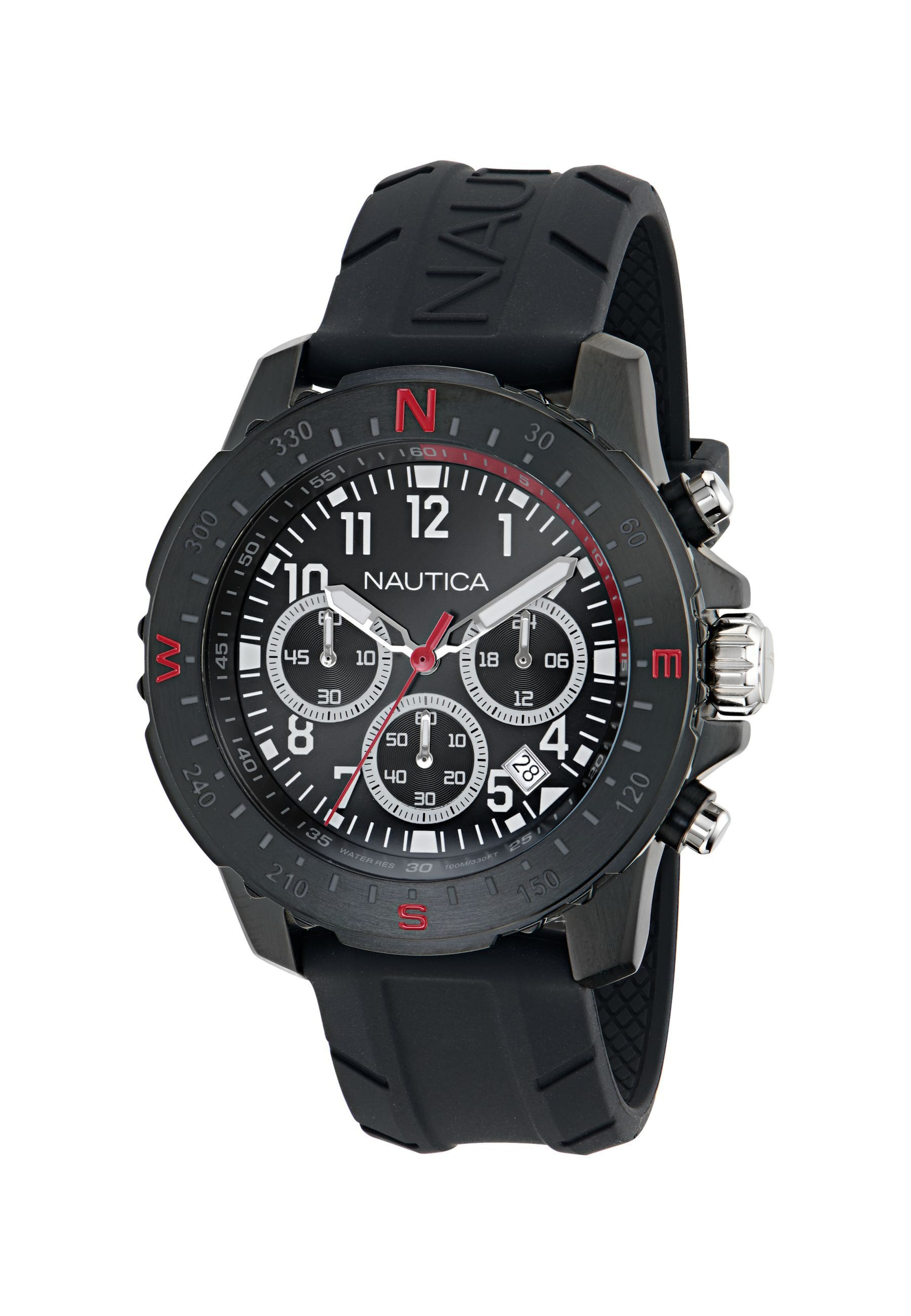 Montre de sport ' RIDING SAIL ' NAUTICA en noir : devant